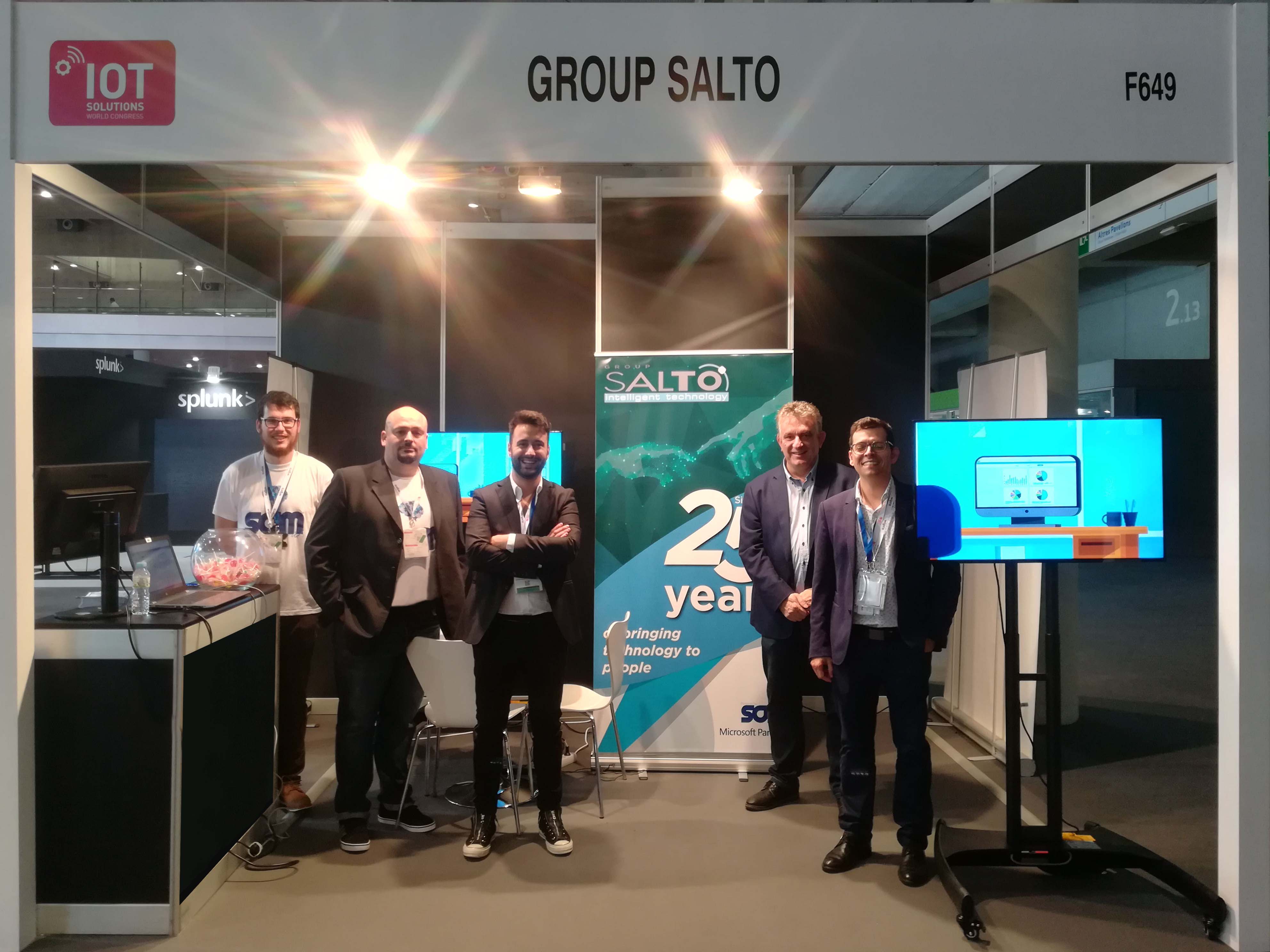 IOT World Congress, stand de Group Salto