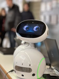 Mirada somriente de Zenbo