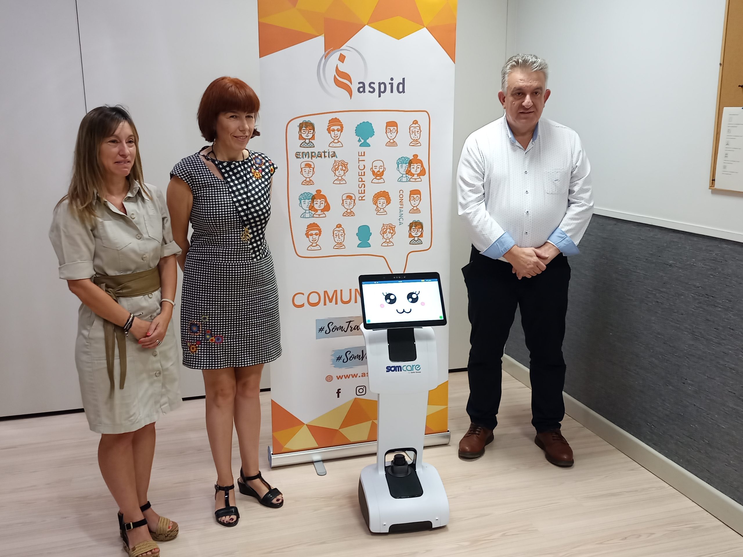 Proyecto de robótica asistencial para personas con discapacidad.